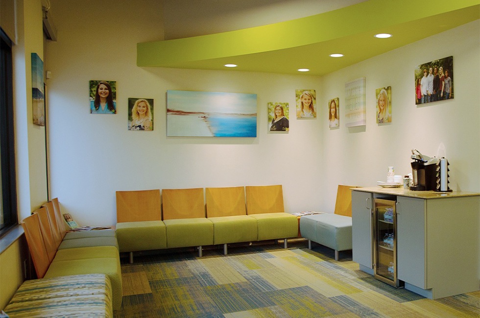Serenity Orthodontics waiting room