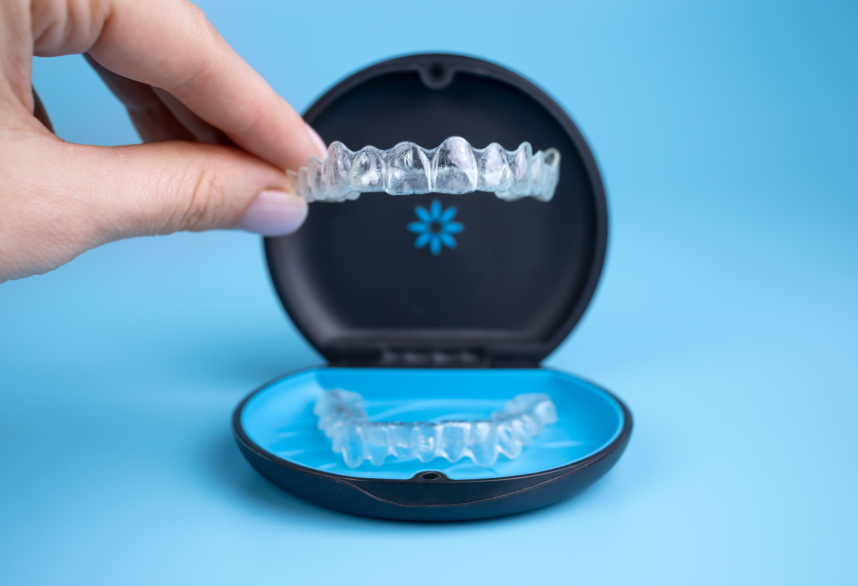 Invisalign in tray